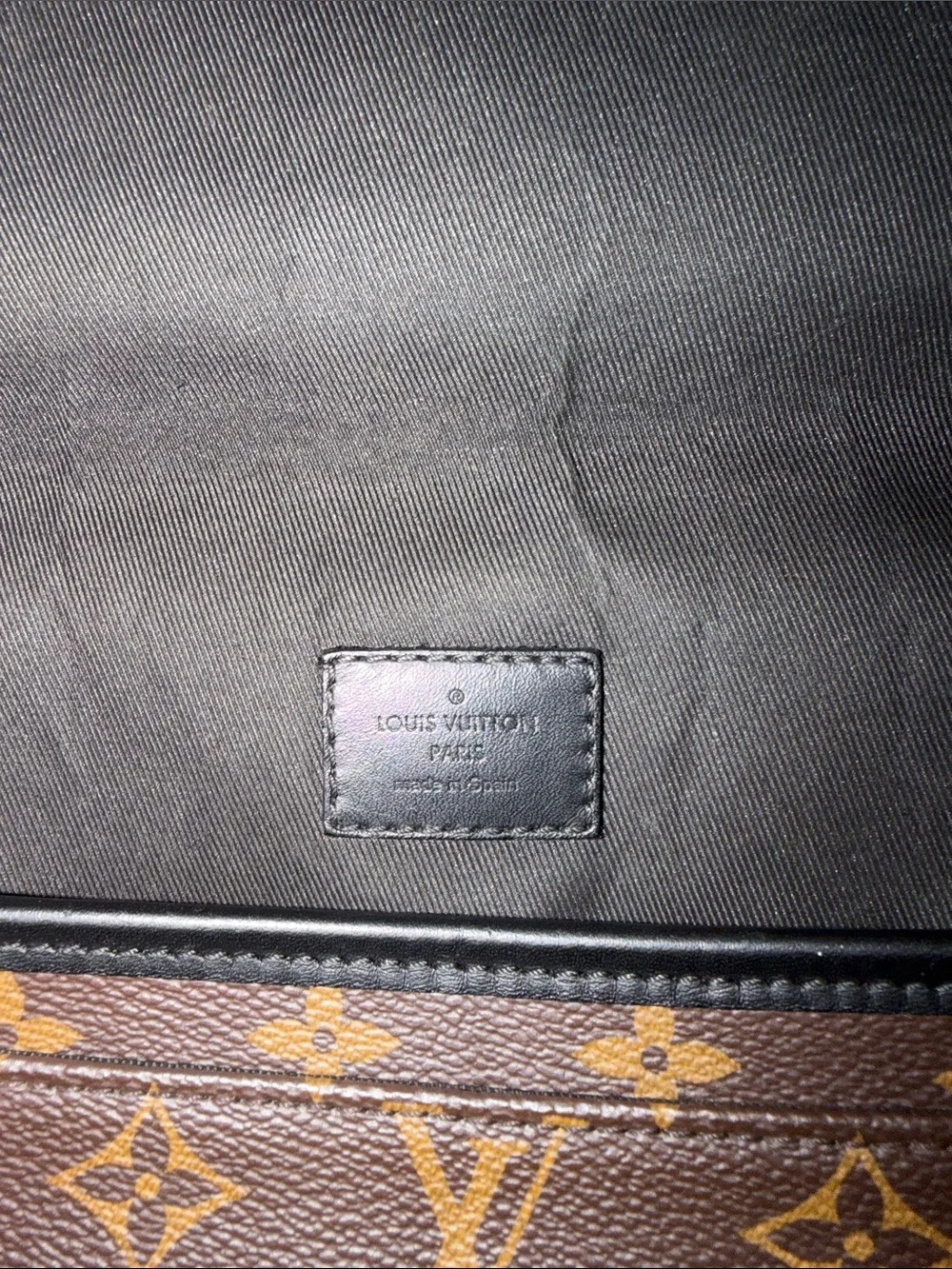 Louis Vuitton Brown Monogram Canvas Messenger Bag